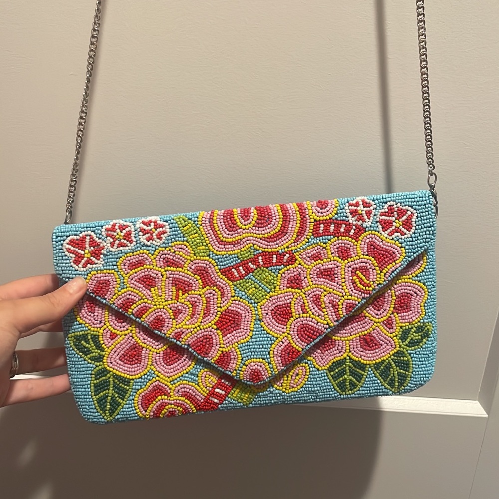 Beaded boutique purse